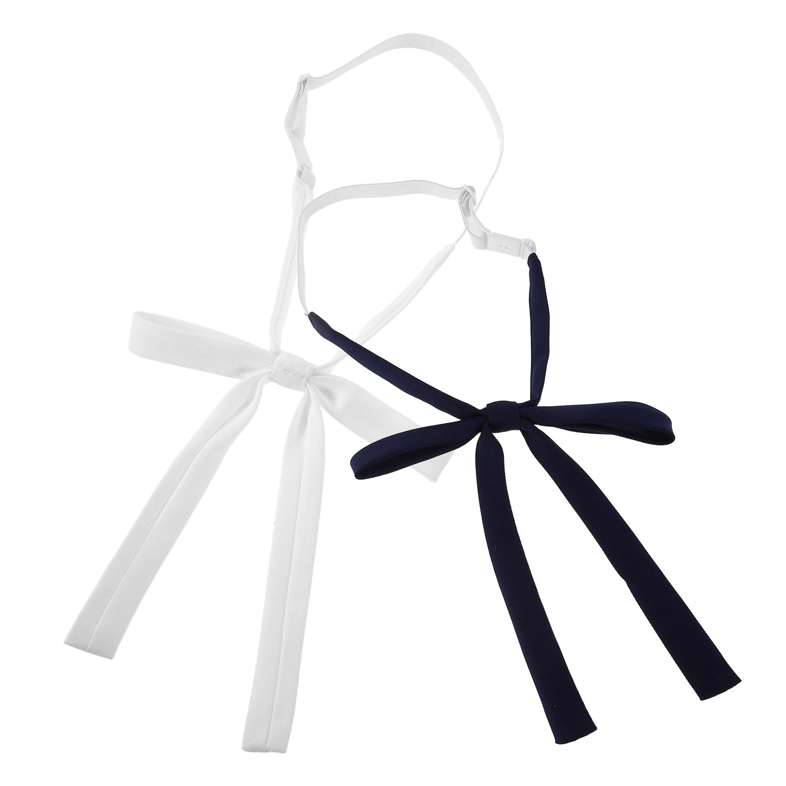 Bow Tie Pre Tied - 2 sztuki, damskie krawaty w stylu