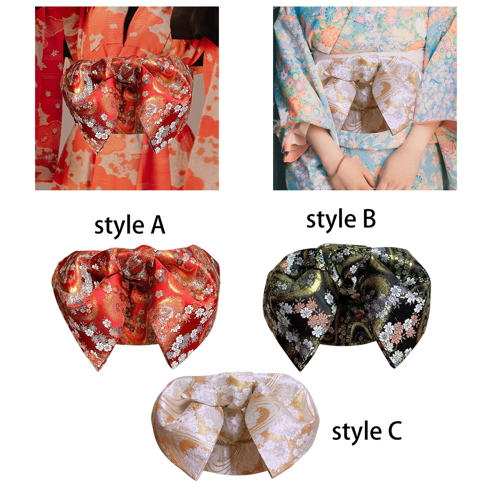 Bow Tie Pre Tied - Tradycyjny japoński pas obi dla kobiet,